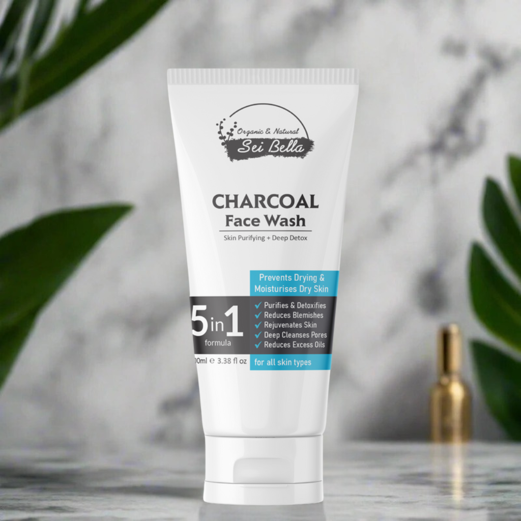 5 in 1 Skin Purifying Charcoal Facewash