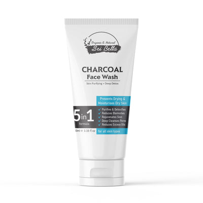 5 in 1 Skin Purifying Charcoal Facewash